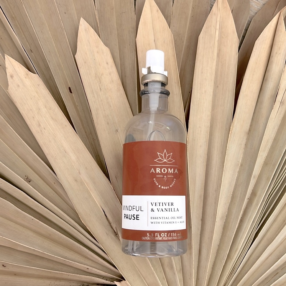 🆕 Bath & Body Works Aroma Vetiver & Vanilla Mist / Spray. NWT.